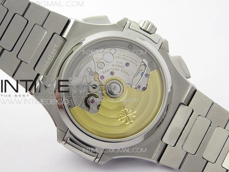 Nautilus 5980 SS PPF Best Edition Blue Dial on SS Bracelet A28-520
