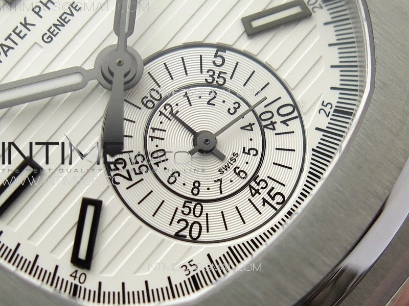 Nautilus 5980 SS PPF Best Edition White Dial on SS Bracelet A28-520