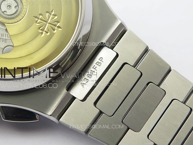 Nautilus 5980 SS PPF Best Edition White Dial on SS Bracelet A28-520
