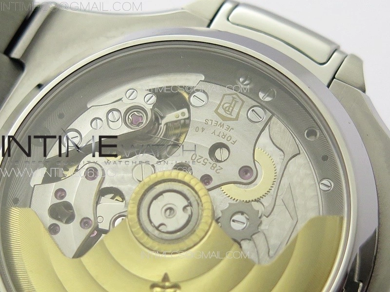 Nautilus 5980 SS PPF Best Edition White Dial on SS Bracelet A28-520
