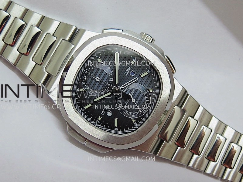 Nautilus 5990 SS P1F Best Edition Blue Dial On SS Bracelet A28-520