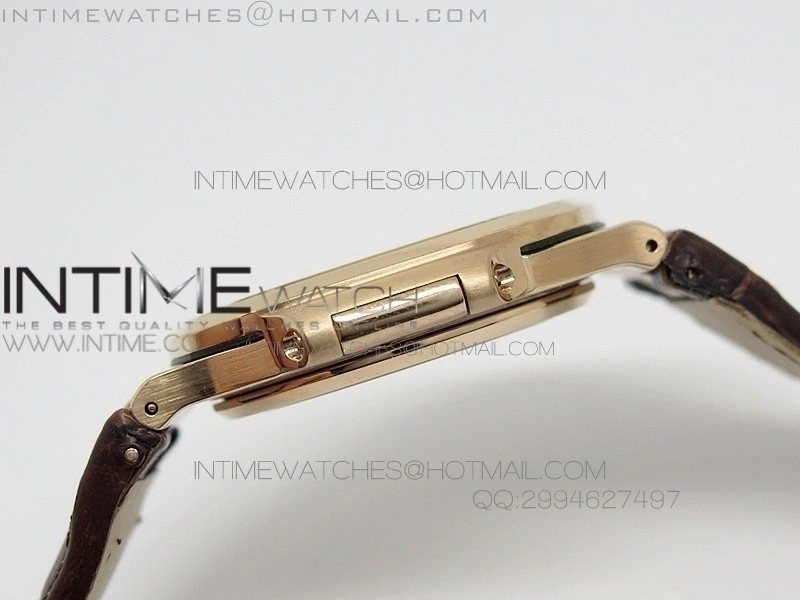 Nautilus Jumbo 5711 RG BP V2 Brown Dial on Brown Leather MIYOTA 9015 PP324CS