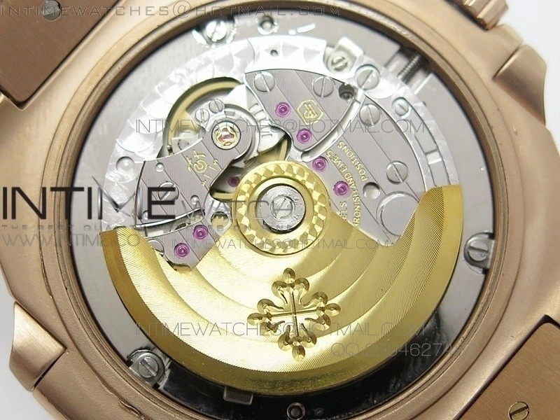 Nautilus Jumbo 5711 RG BP V2 Brown Dial on Brown Leather MIYOTA 9015 PP324CS