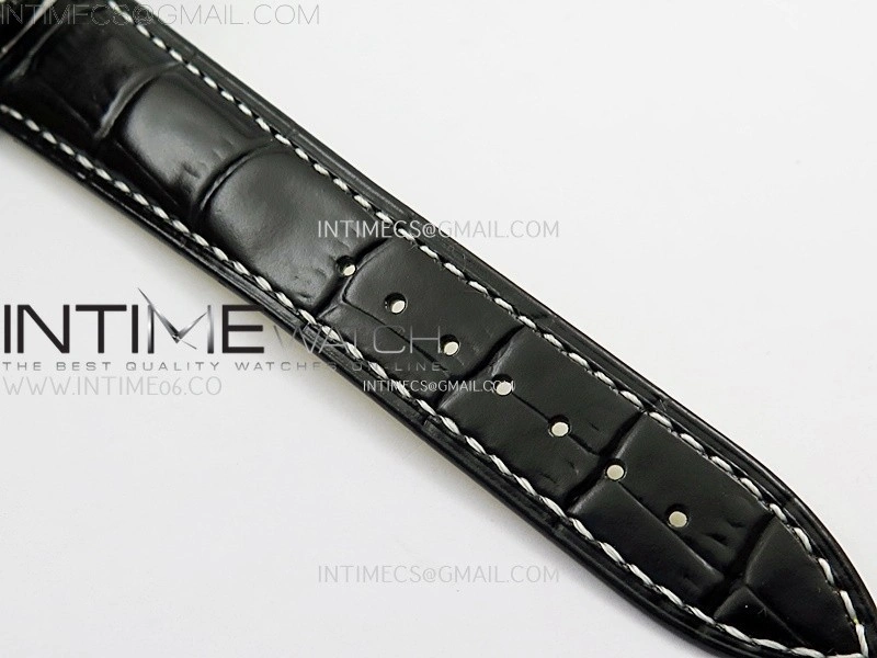 Navitimer B01 43mm SS B50 Best Edition sGreen Dial On Black Leather Strap A7750