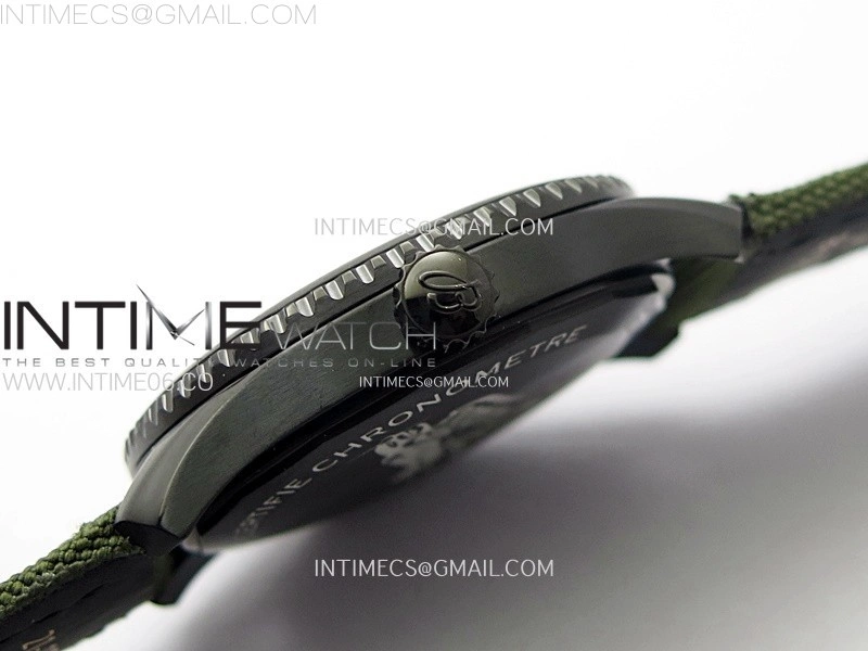 Navitimer8 A17314 DLC TF 1:1 Best Edition Green dial On Green Leather Strap A2824