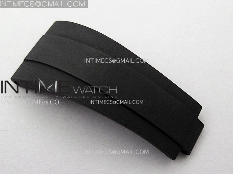 New 1:1 Rolex 22mm Oysterflex Rubber Strap 3 Size Same Technology as Genuine