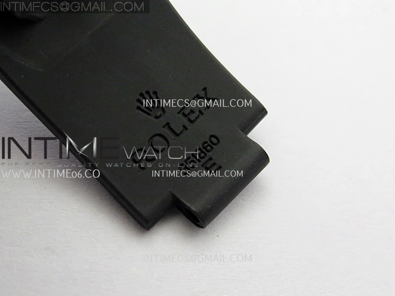 New 1:1 Rolex 22mm Oysterflex Rubber Strap 3 Size Same Technology as Genuine