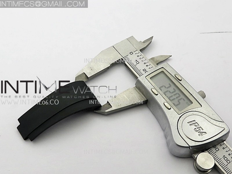 New 1:1 Rolex 22mm Oysterflex Rubber Strap 3 Size Same Technology as Genuine