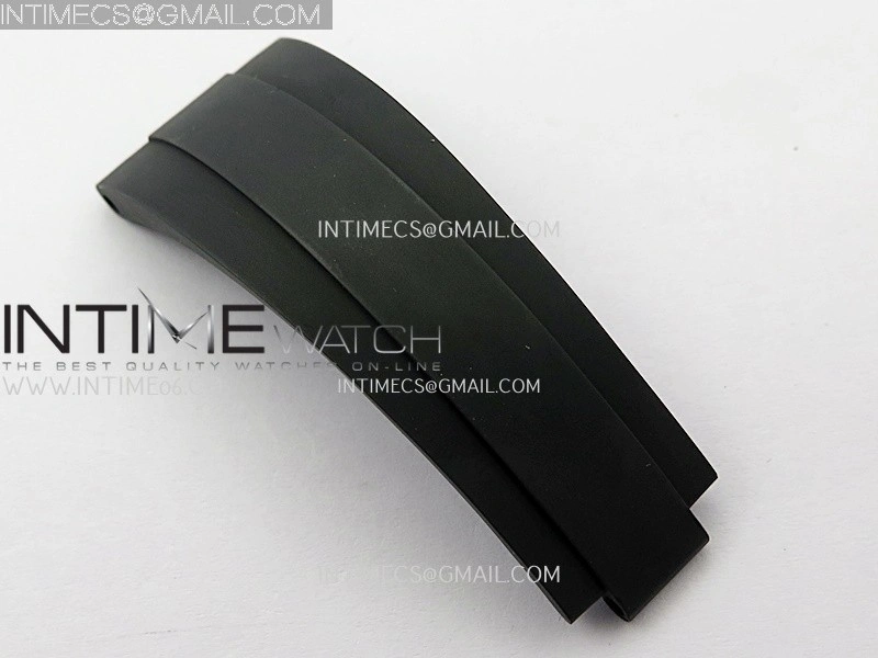 New 1:1 Rolex 22mm Oysterflex Rubber Strap 3 Size Same Technology as Genuine