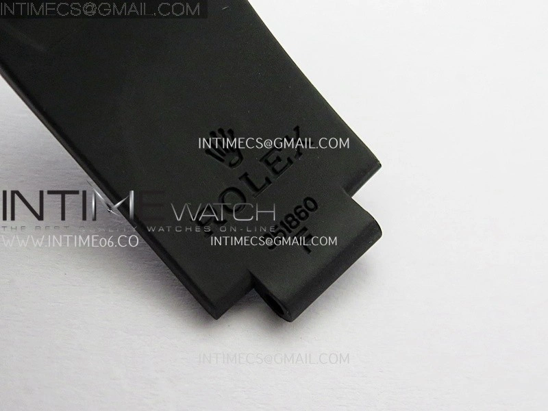 New 1:1 Rolex 22mm Oysterflex Rubber Strap 3 Size Same Technology as Genuine