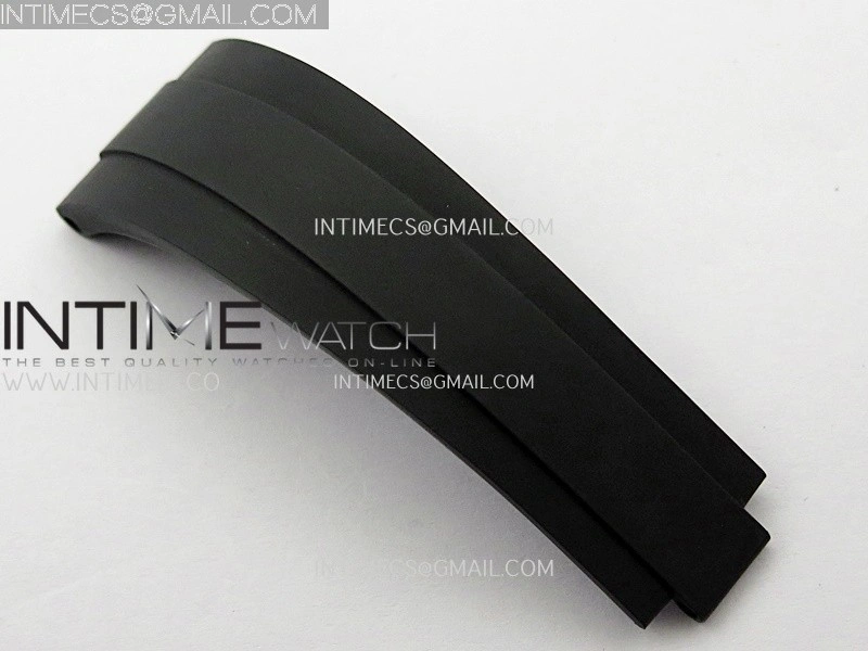 New 1:1 Rolex 22mm Oysterflex Rubber Strap 3 Size Same Technology as Genuine