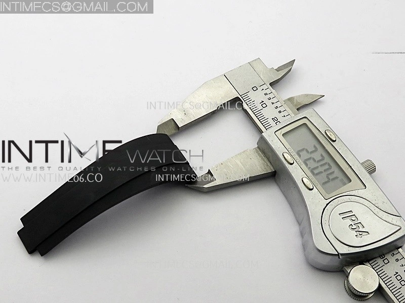 New 1:1 Rolex 22mm Oysterflex Rubber Strap 3 Size Same Technology as Genuine