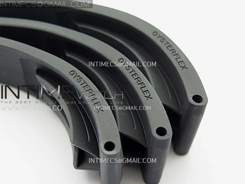 New 1:1 Rolex 22mm Oysterflex Rubber Strap 3 Size Same Technology as Genuine