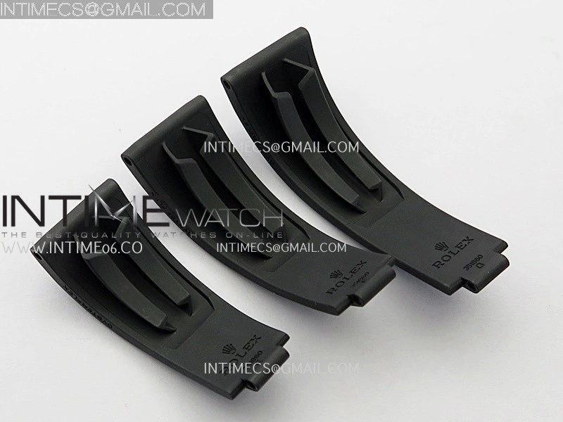 New 1:1 Rolex 22mm Oysterflex Rubber Strap 3 Size Same Technology as Genuine