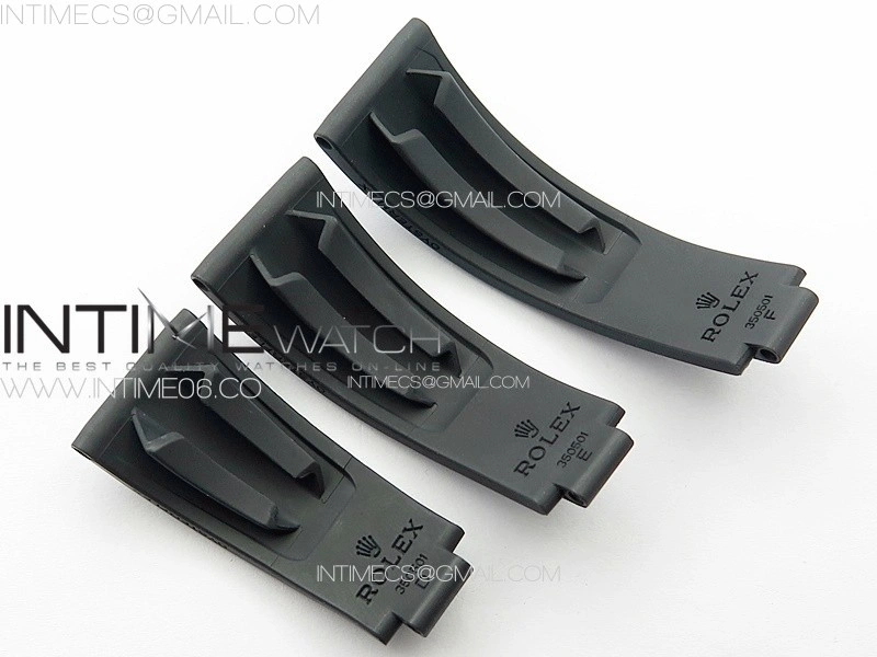 New 1:1 Rolex Oysterflex Rubber Strap 3 Size Same Technology as Genuine