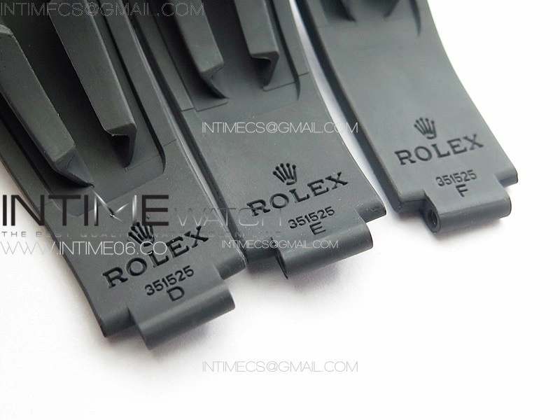 New 1:1 Rolex Oysterflex Rubber Strap 3 Size Same Technology as Genuine