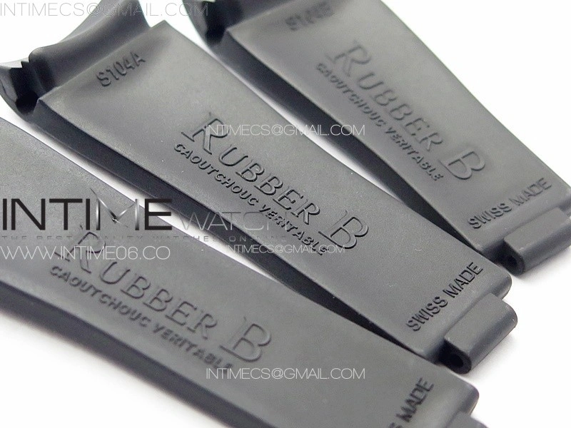 New 1:1 RubberB 3AF Rubber Strap 3 Size 5 Colors Same Technology as Genuine