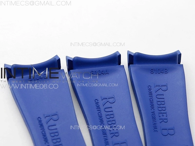 New 1:1 RubberB 3AF Rubber Strap 3 Size 5 Colors Same Technology as Genuine