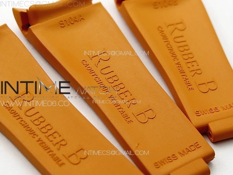 New 1:1 RubberB 3AF Rubber Strap 3 Size 5 Colors Same Technology as Genuine