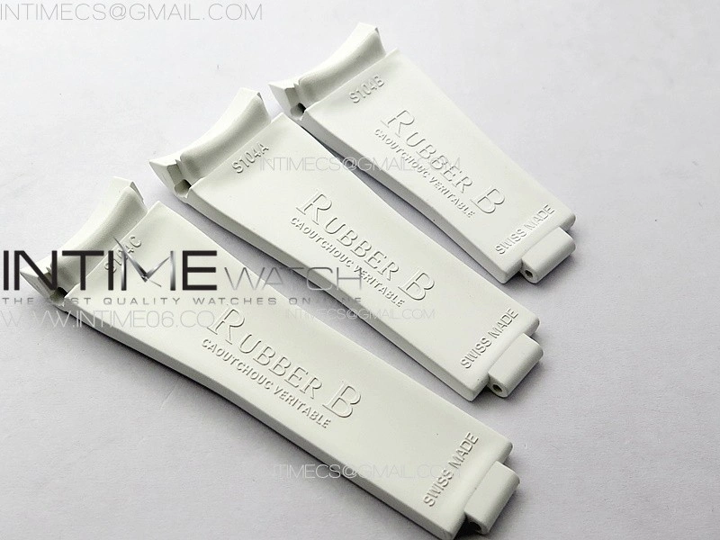 New 1:1 RubberB 3AF Rubber Strap 3 Size 5 Colors Same Technology as Genuine