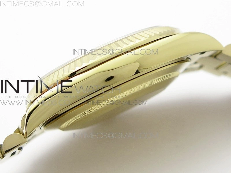 Day-Date 40mm 228239 BP New Dial Version 904 YG T Crystal Markers YG Dial on YG President Bracelet A2836