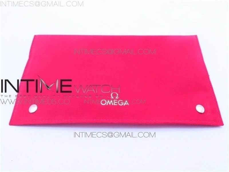 OMEGA bag with warranty card