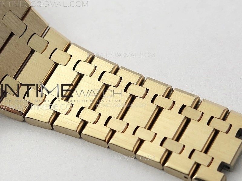 Royal Oak 41mm Complicated 26574 RG APSF1:1 Best Edition Blue Dial on RG Bracelet A5134