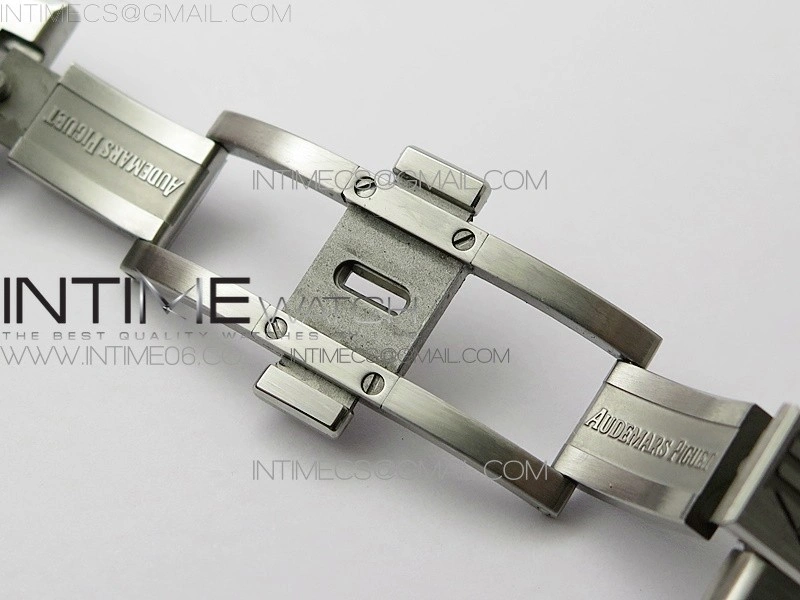 Royal Oak 41mm Complicated 26574 SS APSF1:1 Best Edition Blue Dial on SS Bracelet A5134