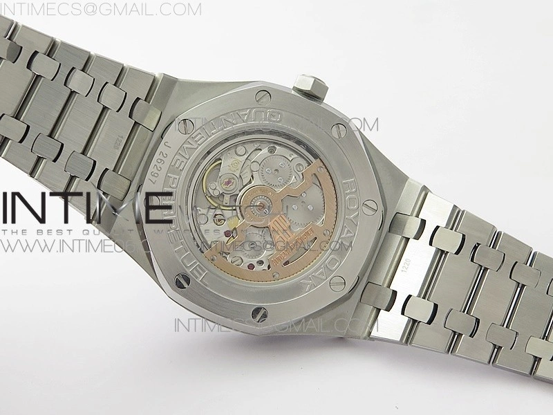 Royal Oak 41mm Complicated 26574 SS APSF1:1 Best Edition Blue Dial on SS Bracelet A5134