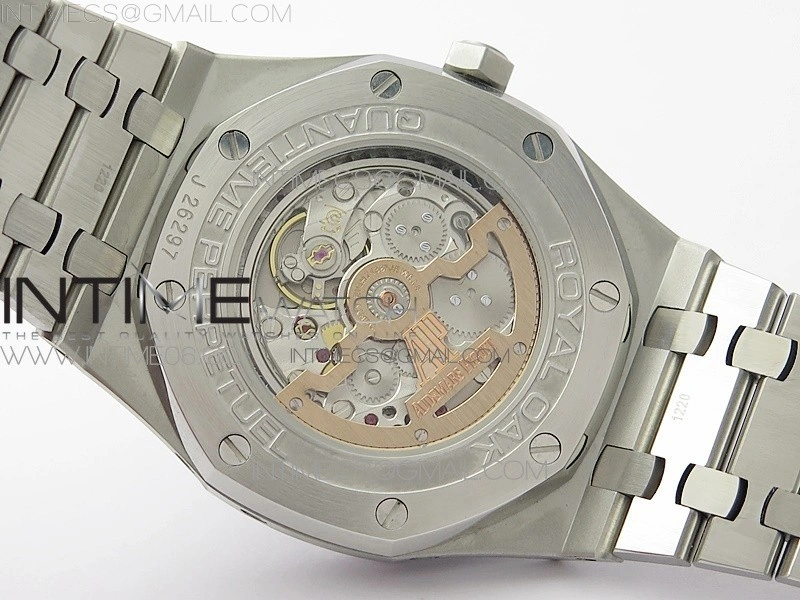 Royal Oak 41mm Complicated 26574 SS APSF1:1 Best Edition Blue Dial on SS Bracelet A5134