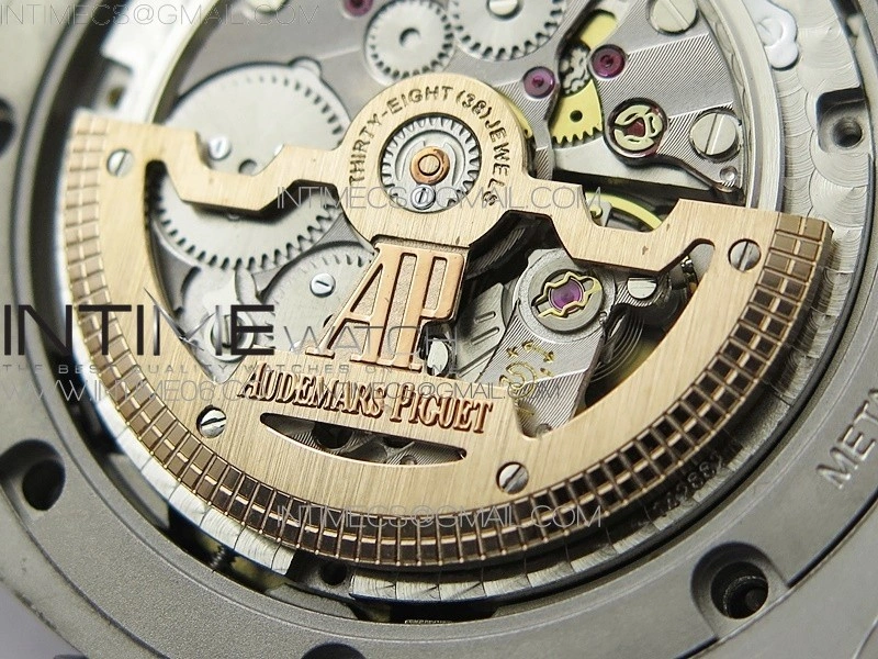 Royal Oak 41mm Complicated 26574 SS APSF1:1 Best Edition Blue Dial on SS Bracelet A5134