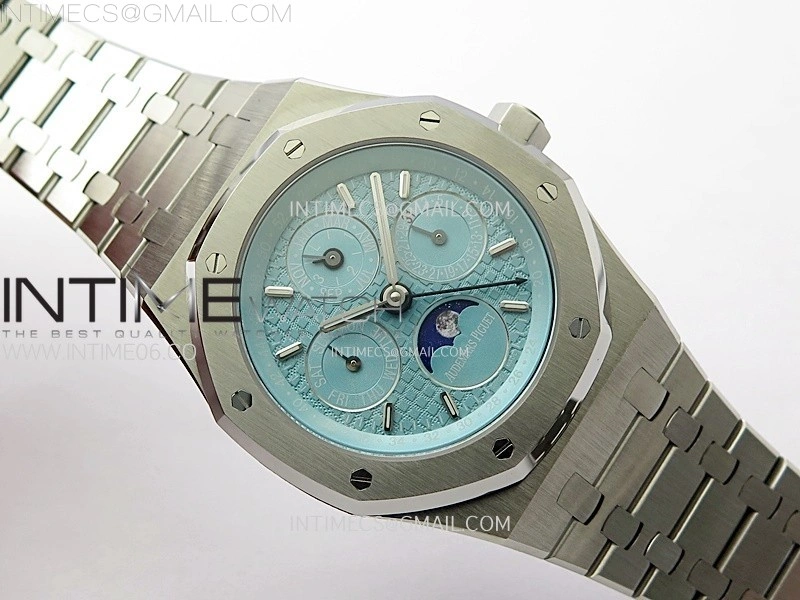 Royal Oak 41mm Complicated 26574 SS BBS Best Edition Tiffany Dial on SS Bracelet A5134