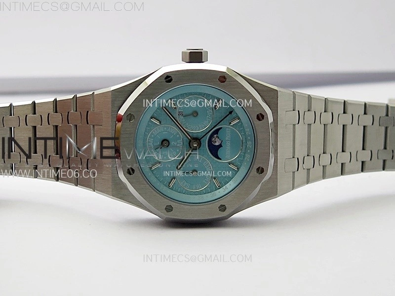Royal Oak 41mm Complicated 26574 SS BBS Best Edition Tiffany Dial on SS Bracelet A5134