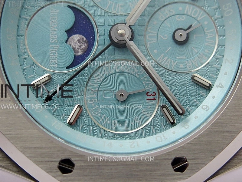 Royal Oak 41mm Complicated 26574 SS BBS Best Edition Tiffany Dial on SS Bracelet A5134