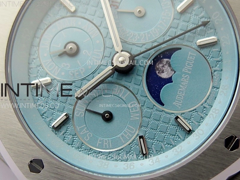 Royal Oak 41mm Complicated 26574 SS BBS Best Edition Tiffany Dial on SS Bracelet A5134