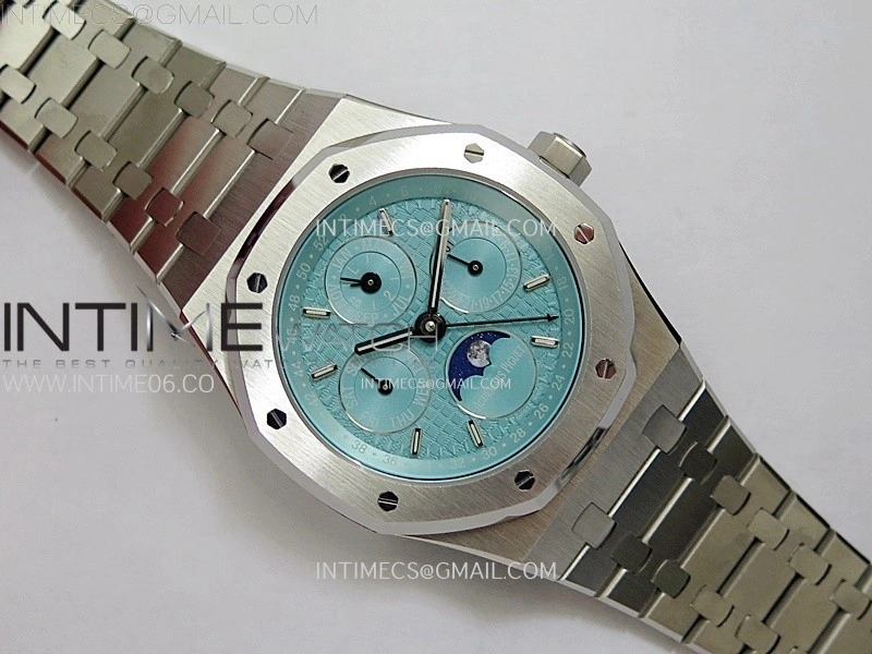 Royal Oak 41mm Complicated 26574 SS BBS Best Edition Tiffany Dial on SS Bracelet A5134