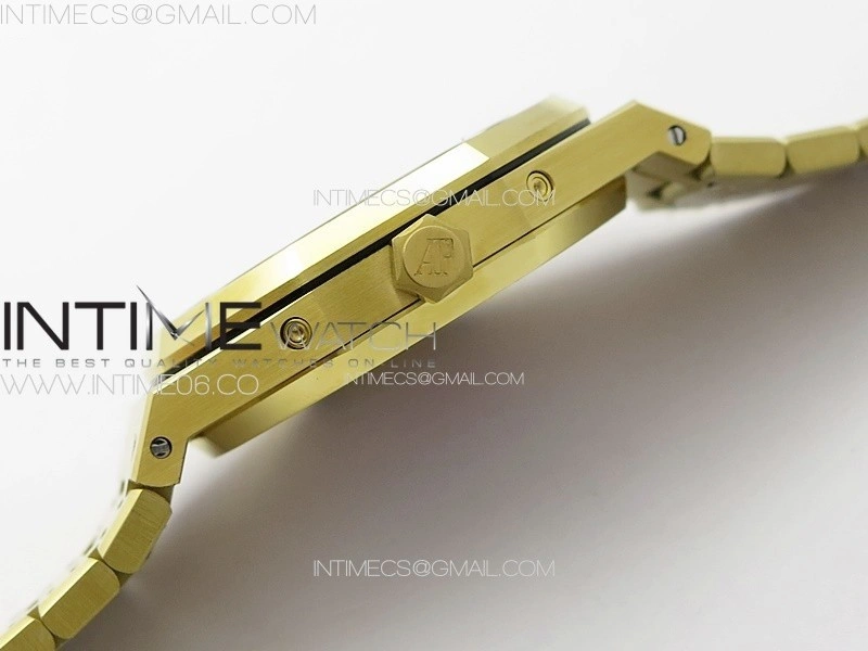 Royal Oak 41mm Complicated 26574 YG APSF1:1 Best Edition Blue Dial on YG Bracelet A5134