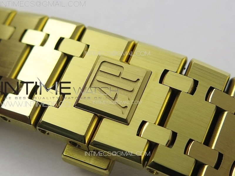 Royal Oak 41mm Complicated 26574 YG APSF1:1 Best Edition Blue Dial on YG Bracelet A5134