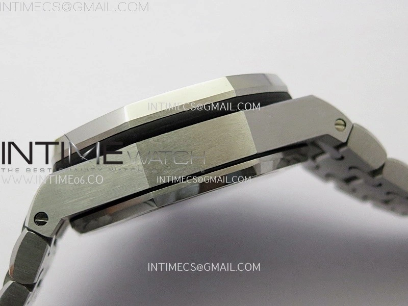 Royal Oak Offshore 42mm Panda SS TKF Best Edition White Black Dial on SS Bracelet A7750