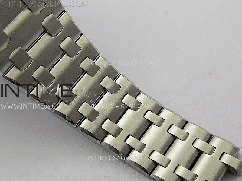 Royal Oak Offshore 42mm Panda SS TKF Best Edition White Black Dial on SS Bracelet A7750