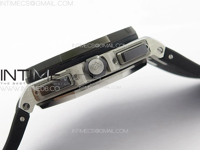 Royal Oak Offshore 44mm SS APSF 1:1 Best Edition White Dial on Black Rubber Strap A3126