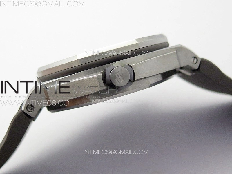Royal Oak Offshore Diver 15720 ZF 1:1 Best Edition Gray Dial on Gray Rubber Strap A4308