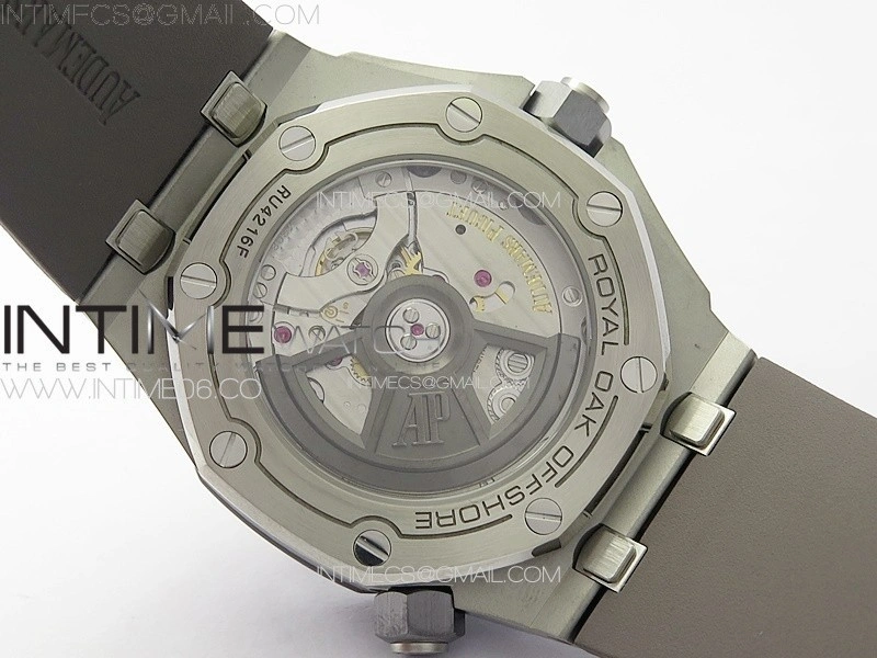 Royal Oak Offshore Diver 15720 ZF 1:1 Best Edition Gray Dial on Gray Rubber Strap A4308