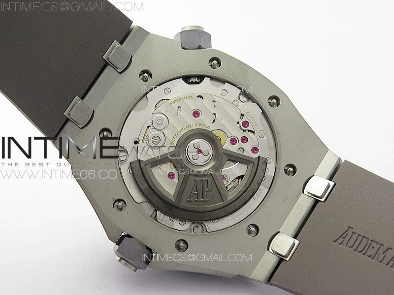 Royal Oak Offshore Diver 15720 ZF 1:1 Best Edition Gray Dial on Gray Rubber Strap A4308