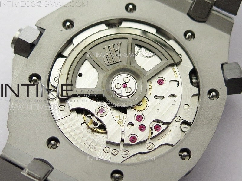 Royal Oak Offshore Diver 15720 ZF 1:1 Best Edition Gray Dial on Gray Rubber Strap A4308