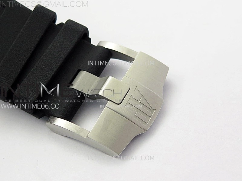 Royal Oak Offshore 15703 V2 ZF 1:1 Best Edition Black Dial on Rubber Strap 3120 Super Clone