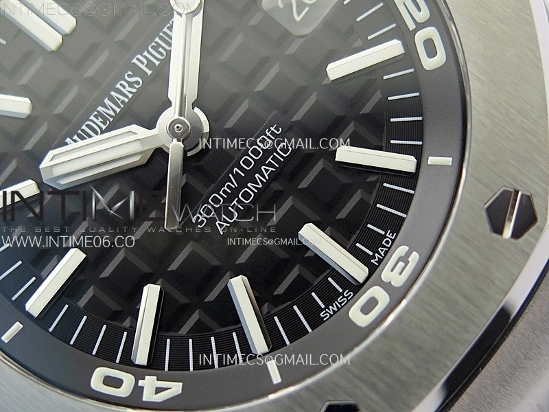 Royal Oak Offshore 15710 ZF 1:1 Best Edition Black Dial on Rubber Strap 3120 Super Clone V2