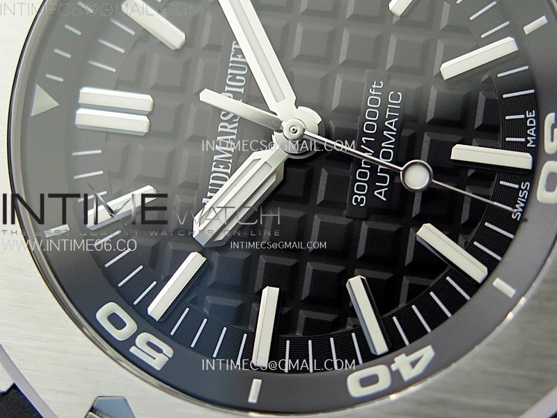 Royal Oak Offshore 15710 ZF 1:1 Best Edition Black Dial on Rubber Strap 3120 Super Clone V2