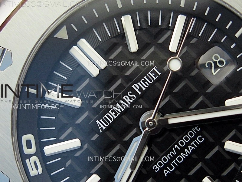 Royal Oak Offshore 15710 ZF 1:1 Best Edition Black Dial on Rubber Strap 3120 Super Clone V2