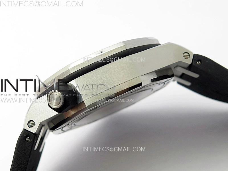 Royal Oak Offshore 15710 ZF 1:1 Best Edition Black Dial on Rubber Strap 3120 Super Clone V2